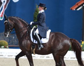 Tanya Seymour on Ramoneur at the 2016 CDI Hagen :: Photo © Astrid Appels