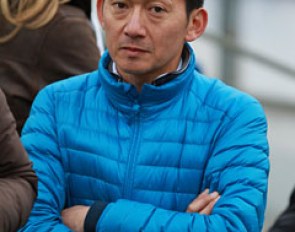 Akane's partner Kojiro Soma, who is also a Grand Prix but not running for the Olympics