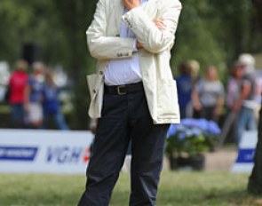 Helmut Esiner, owner of Mille Grazie and long-time sponsor of Helen Langehanenberg