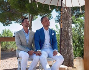 Tommie Visser and Rob van Puijenbroek got married in Ibiza