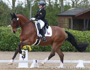 Phoebe Peters and Denford Surprise at the 2016 CDI Keysoe :: Photo © Camille Peters
