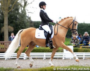 Tabea Schroer and Danilo at the 2016 Preis der Besten qualifier in Kronberg :: Photo © Mirka Nilkens