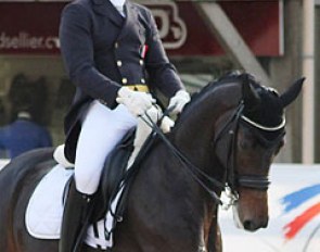 Remy Issartel and Evita at the 2017 French Championships for 7-year olds in Le Mans :: Photo © Pôle Européen du cheval-Boulerie Jump