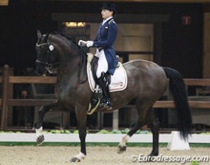 Inna Logutenkova and Don Gregorius at the 2016 CDI Lier :: Photo © Astrid Appels