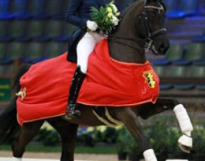 Inna Logutenkova and Don Gregorius win the Grand Prix and Kur at the 2016 CDI Lier ::: Photo © Astrid Appels