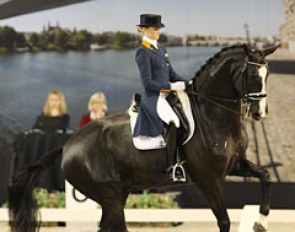 Marieke van der Putten and Ambria at the 2016 CDI Maastricht :: Photo © Astrid Appels