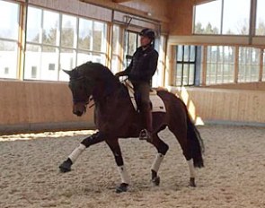 Henri Ruoste and Famoso at Gut Bertingloh in Menden, Germany
