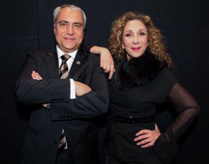FEI President Ingmar De Vos and Reem Acra at New York Fashion Week