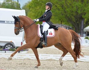 Cathrine Dufour and Cassidy win the Grand Prix at the 2016 CDIO Odense