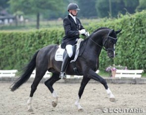 Hubertus Schmidt and Goldberg at the 2016 CDN Oer-Erkenschwick :: Photo © Equitaris