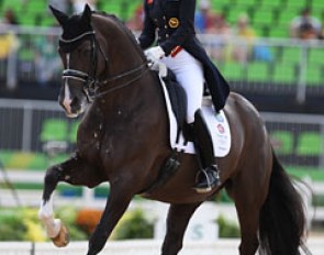 Charlotte Dujardin and Valegro at the 2016 Olympic Games in Rio de Janeiro :: Photo © Astrid Appels