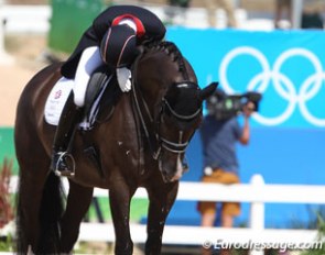 Charlotte Dujardin and Valegro at their final show - the 2016 Rio Olympics - where they reclaimed individual gold :: Photo © Astrid Appels