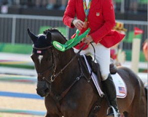 Olympic bronze medal winner Philip Dutton on Mighty Nice