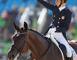 Laura Graves and Verdades at the 2016 Olympic Games :: Photo © Astrid Appels