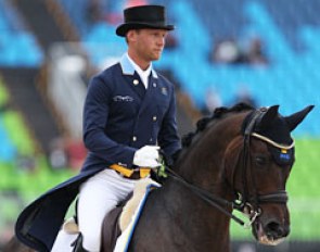 Mads Hendeliowitz and Jimmie Choo SEQ at the 2016 Olympic Games in Rio de Janeiro :: Photo © Astrid Appels