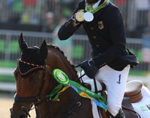Olympic eventing champion Michael Jung on Sam