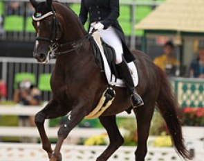 South African Tanya Seymour on Ramoneur (by Rohdiamant x Alabaster)