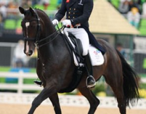 Spencer Wilton and Super Nova at the 2016 Olympic Games :: Photo © Astrid Appels