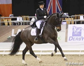 Inessa Merkulova and Mister X at the 2016 CDI Oldenburg :: Photo © LL-foto