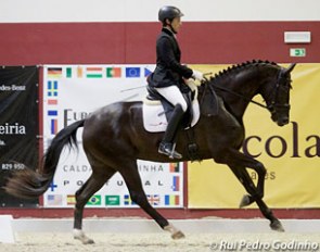 Ricardo Reis and the 4-year old reserve champion Hagen S Plus :: Photo © Rui Pedro Godinho