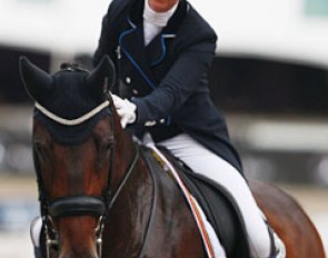 Delphine Meiresonne pats Wipsy van 't Heihof