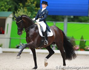 Therese Nilshagen and Dante Weltino at the 2016 CDIO Rotterdam :: Photo © Astrid Appels