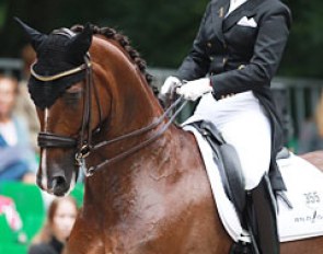 Kristy Oatley and Du Soleil at the 2016 CDIO Rotterdam :: Photo © Astrid Appels