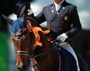 Steffen Peters and Rosamunde at the 2016 CDIO Rotterdam :: Photo © Astrid Appels