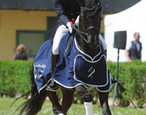 Michael Eilberg and Half Moon Dynasty at the 2016 CDI Saumur