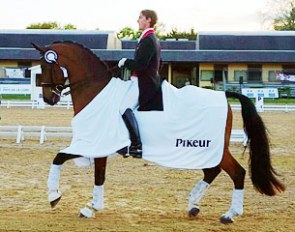 Michael Eilberg and Marakov win the Grand Prix Kur at the 2016 CDIO Saumur :: Photo © Eilberg