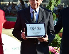 Colonel Ludovico Nava at the 2016 CSI Siena