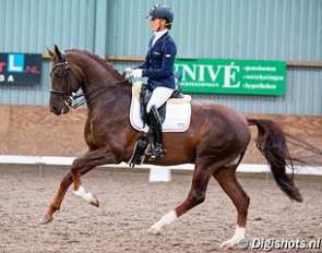 Adelinde Cornelissen and Fleau de Baian at the 2016 CDN Sonnega :: Photo © Digishots