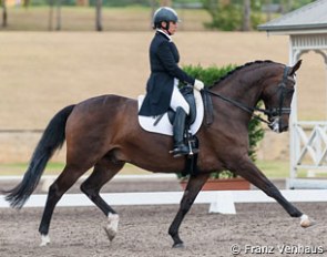 Sue Hearn and Remmington at the 2016 CDI Sydney :: Photo © Franz Venhaus
