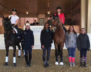 USEF Strategic Test Riding Clinic with Charlotte Bredahl-Baker at Epona Farm in Thousand Oaks, CA. 