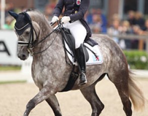 Kristina Moller on Pequignet (by Prinz K3 x Silver Moon)