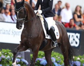 Anne Kathrin Pohlmeier on Lordswood Dancing Diamond