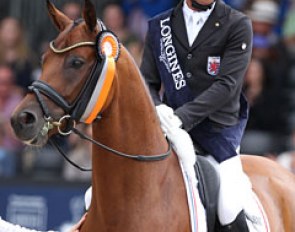 Sascha Schulz and Quel Filou win silver
