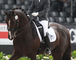 Olga Sergeenkova on Etoile (by Don Schufo x Rubinstein)