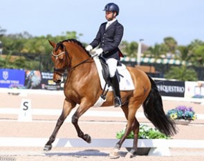 David Marcus and Churro at the 2016 CDN Palm Beach Dressage Derby :: Photo © PMG