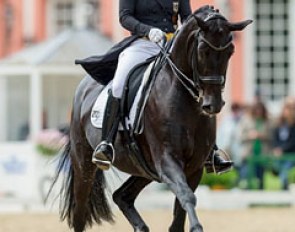 Isabell Werth and Weihegold at the 2016 CDI Wiesbaden :: Photo © Stefan Lafrentz
