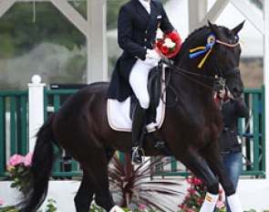 Borja Carrascosa and Escort win two of three small tour classes at the 2017 CDIO Compiègne :: Photo © Astrid Appels