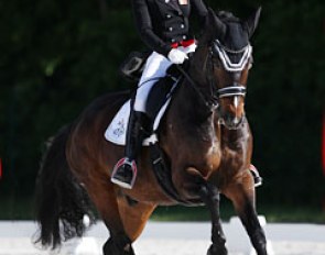 Tamara Lucia Roos and Amaretto XII at the 2017 CDIO Compiegne :: Photo © Astrid Appels