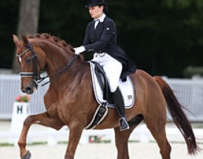 German-Spanish Nicole Vazquez Kremer on the Spanish 2016 Olympic team alternate horse Wonder