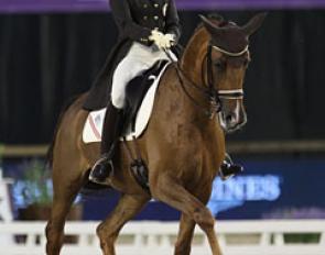 Victoria Max-Theurer and Blind Date at the 2017 European Dressage Championships in Gothenburg, Sweden :: Photo © Astrid Appels