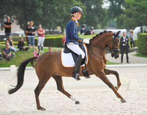 Marten Luiten and Movie Star at the 2017 Dutch Pony Championships in Ermelo :: Photo © Digishots