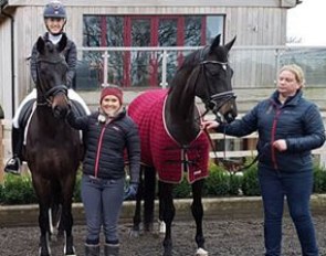 One of two training days part of the 2017 British Young Horse Forum was held at Emma Blundell's Mount St. John