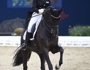Kira Wulferding on developing PSG horse Soiree d'Amour