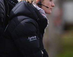 Danish team trainer Nathalie zu Sayn-Wittgenstein