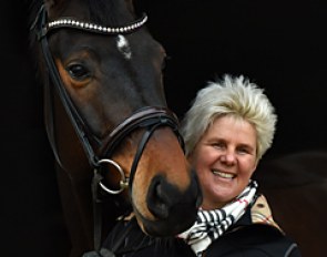 Uta Gräf and her new Grand Prix horse Stern :: Photo © Birte Ostwald