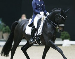 Adelinde Cornelissen and Aqiedo at the 2017 CDI Lier :: Photo © Astrid Appels